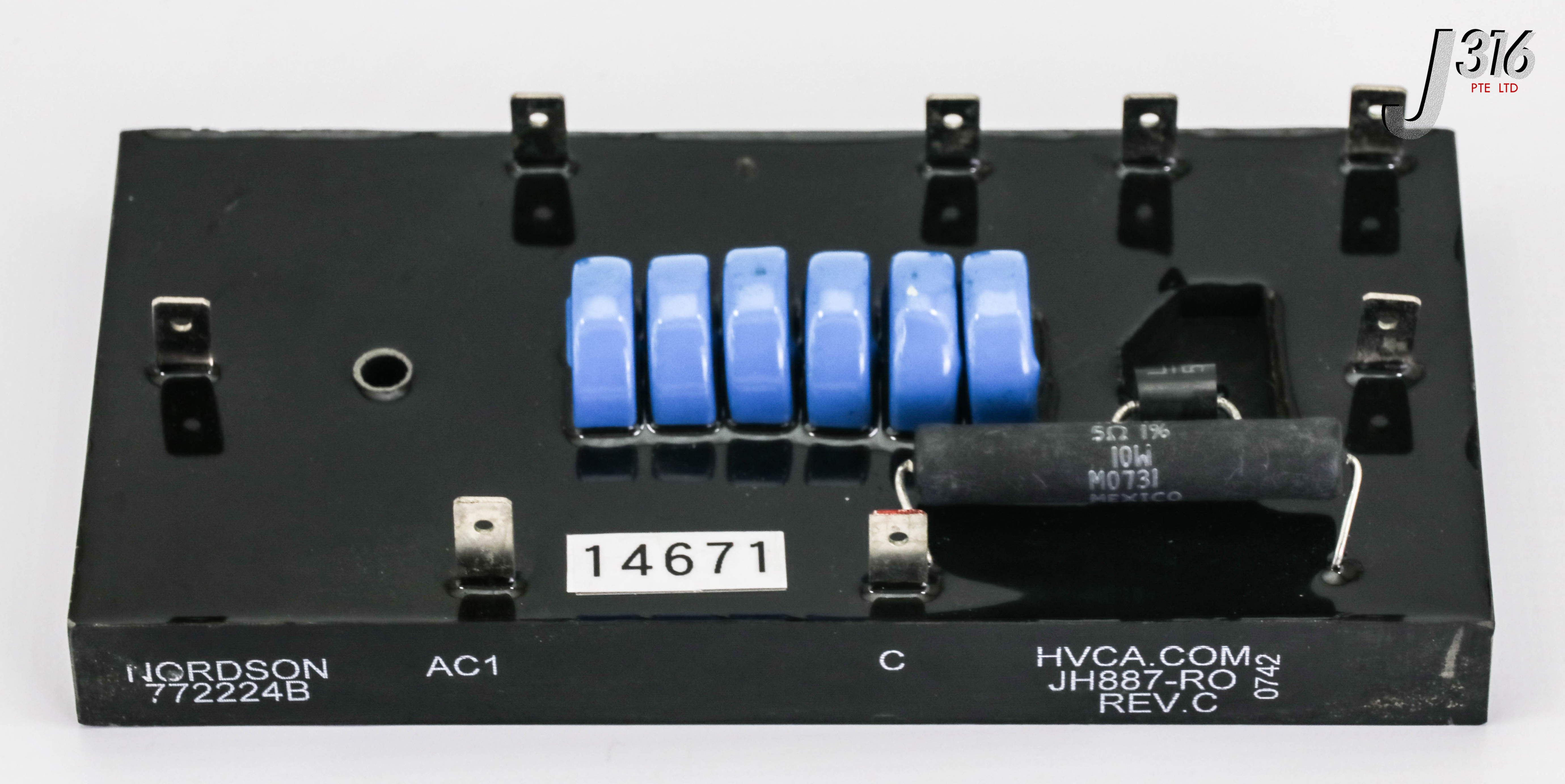 に 14671 APPLIED MATERIALS CAPACITOR, 1.1UF, 2500V, 772224B, JH887-RO